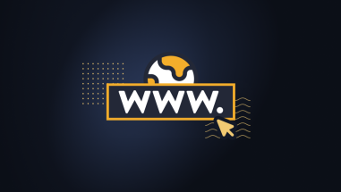 Minimalist illustration of a cursor clicking a rectangle with 