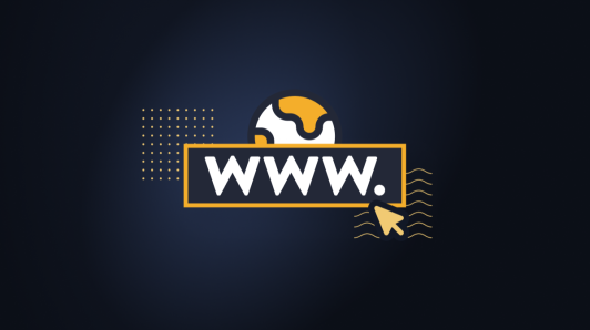 Minimalist illustration of a cursor clicking a rectangle with 