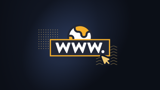 Minimalist illustration of a cursor clicking a rectangle with 